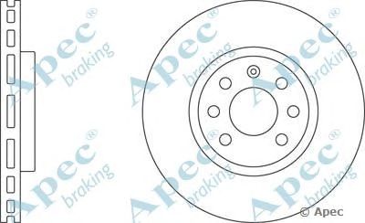 APEC BRAKING dsk2188 -  Тормозной диск